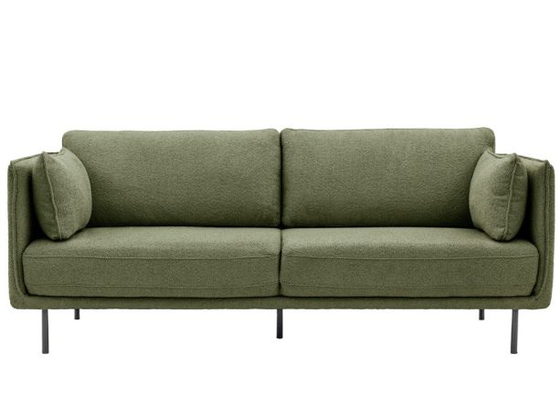 Ludlow Sofa Verdant Green Boucle By Gallery Living | Style Our Home