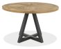 Marque Rustic Oak Circular Dining Table - Style Our Home