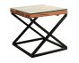 Phoenix Lamp Table With Glass