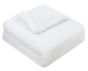 Long Hair Faux Fur Throw Ivory by Malini | Style Our Home