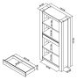 Logan Fumed Oak Display Cabinet by Bentley Designs | Style Our Home