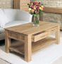 Baumhaus Mobel Oak Four Drawer Coffee Table - Style Our Home