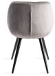 Tivoli Weathered Oak 6-8 Seater Table & 6 Dali Grey Velvet Chairs by Bentley Designs | Style Our Home
