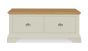  Hampstead Soft Grey & Pale Oak Blanket Box 