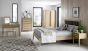Rimini Aged & Weathered Oak Kingsize Bedstead
