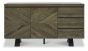 Ellipse Fumed Oak Wide Sideboard by Bentley Designs | Style Our Home