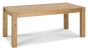 Turin Light Oak 6-10 Seater Table & 8 Fontana Tan Faux Suede Fabric Chairs by Bentley Designs | Style Our Home