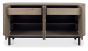 Vega Grey Oiled Oak & Peppercorn Wide Sideboard by Bentley Designs | Style Our Home
