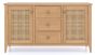 Halmstad Natural Oak Large Sideboard by Hertiance Furniture | Style Our Home