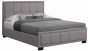 Hannover 4'6 Double Bed in Grey