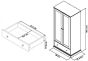 Ashby White Double Wardrobe - Style Our Home