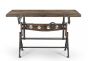 Adjustable Recylced Teak Drafting Table