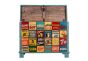 Carnival Hand Painted Vintage Sideboard