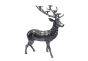 XL Deer Candlelight Holder in Antique Brass Finish