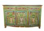 Hand Painted Folk Pattern Sideboard