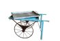 Iron and Wood Cart with Tray