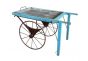 Iron and Wood Cart with Tray