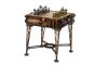 Reclaimed Iron Steampunk Theme Chess Table by Quirky Barn | Style Our Home