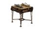Reclaimed Iron Steampunk Theme Chess Table