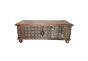 Antique 1.2m Chest with Carvings & Vintage Iron Clasps by Quirky Barn | Style Our Home