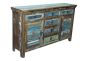 Reclaimed 2 Door 6 Drawers Sideboard