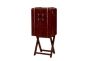 Handcrafted Leather Large Bar Cabinet With Stand - Cognac by Quirky Barn | Style Our Home