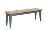 Signature Blue Dining Bench (130) by Baumhaus | Style Our Home