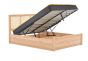 135cm Croxley Rattan Ottoman Oak by Birlea | Style Our Home