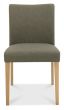 Bergen Oak Upholstered Black Gold Dining Chair (a pair) - Style Our Home