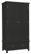 Henley Gents Wardrobe-Charcoal by Classic Furniture | Style Our Home