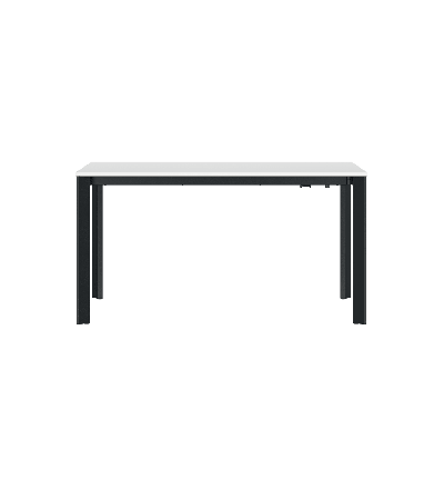 Extendable table S anthracite legs Extenso by Gautier | Style Our Home