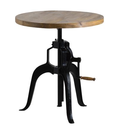Draftsman Adjustable Bar Bistro Table