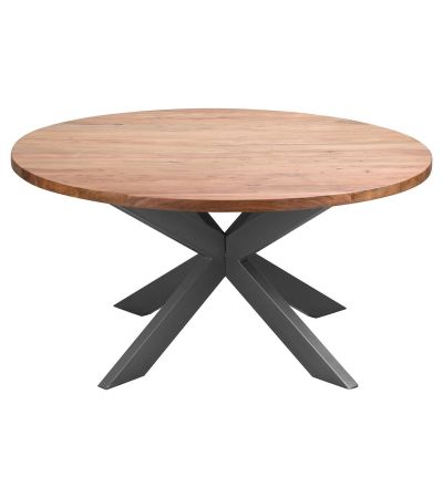 Live Edge Collection Large Round Dining Table | Style Our Home