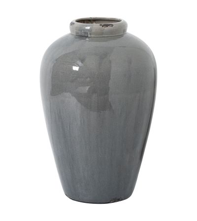 Garda Grey Glazed Tall Juniper Vase by Hill Interiors | Style Our Home  
