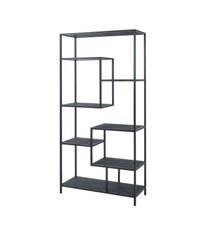 Large Black Multi Shelf Unit by Hill Interiors | Style Our Home  