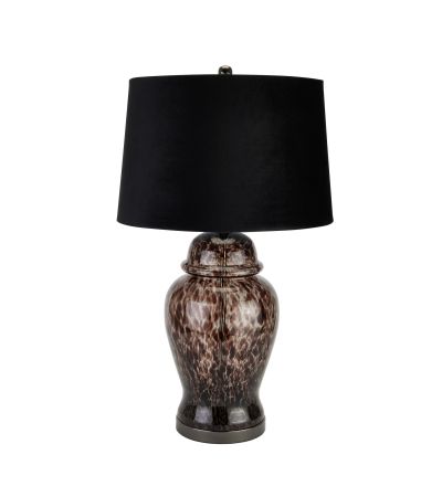 Black Dapple Acanthus Lamp by Hill Interiors | Style Our Home  