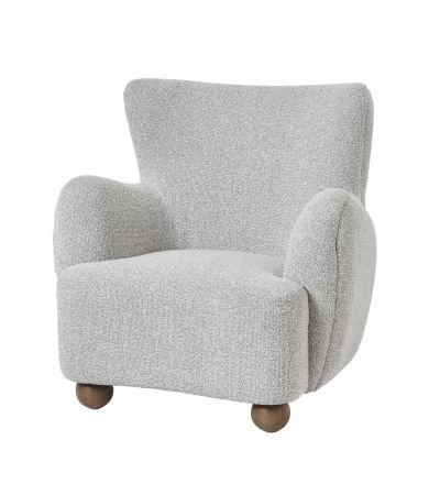 Greige Hui Large Arm Chair by Hill Interiors | Style Our Home  