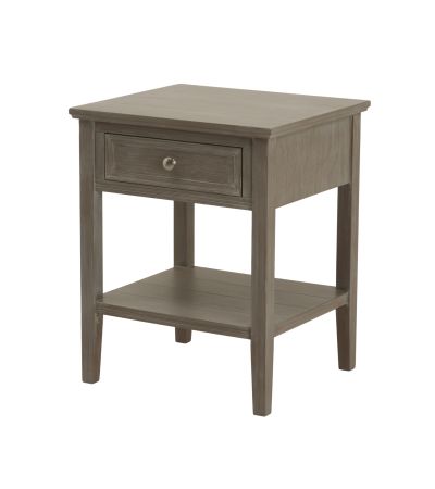 The Serene Collection One Drawer Side Table by Hill Interiors | Style Our Home  