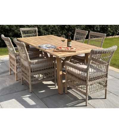 Provence Collection Outdoor Large Dining Table by Hill Interiors | Style Our Home  