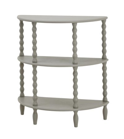 The Camden Collection Half Moon 3 Tier Table by Hill Interiors | Style Our Home  