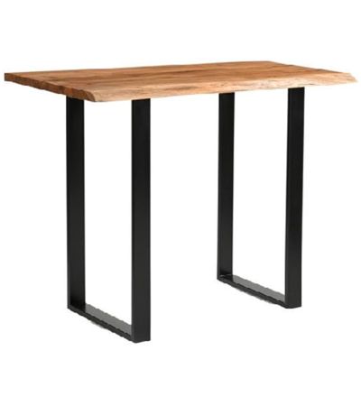 Live Edge Collection Light Acacia Bar Table by Hill Interiors | Style Our Home  