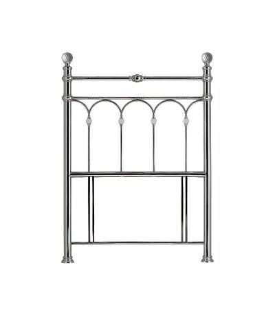 Krystal Antique Nickel 3' Single Headboard - Style Our Home 