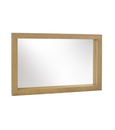Turin Light Oak Wall Mirror - Style our Home
