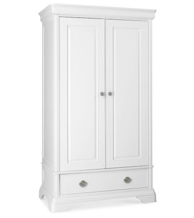 Chantilly White Double Wardrobe - Style Our Home