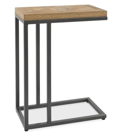 Indus Rustic Oak Sofa Table by Bentley Designs | Style Our Home 