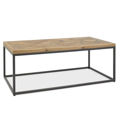 Indus Rustic Oak Coffee Table by Bentley Designs | Style Our Home 