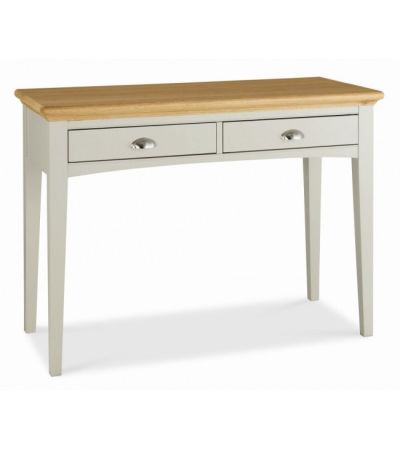 Hampstead Soft Grey & Pale Oak Dressing Table - Style Our Home
