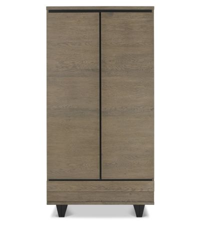 Tivoli Weathered Oak Double Wardrobe by Bentley Designs | Style Our Home

