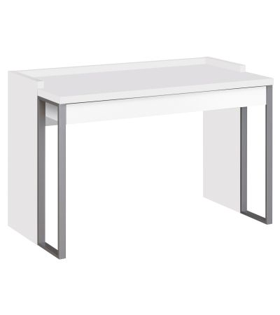 Gautier Addict White Lacquer 1 Drawer Desk