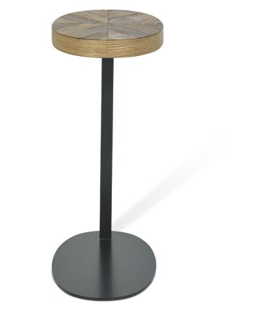 Ellipse Rustic Oak Sofa Table by Bentley Designs | Style Our Home
